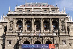 The Hungarian State Opera House, which opened in 1884 AD.