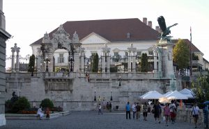 The White Gate at Buda Castle.